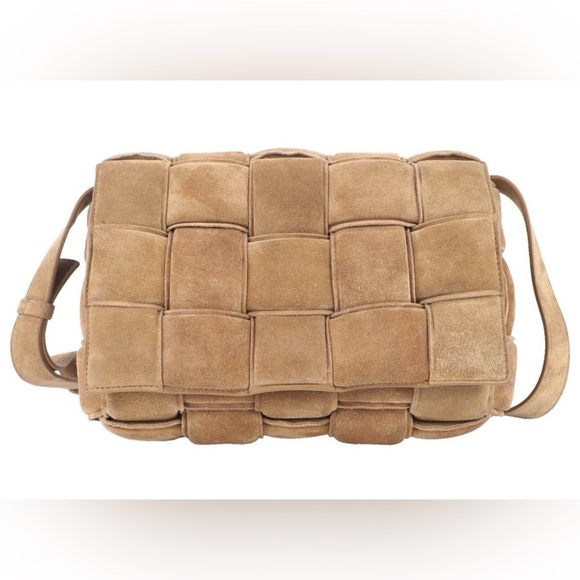 Bottega Veneta Suede Padded Cassette Bag - Picture 1 of 16
